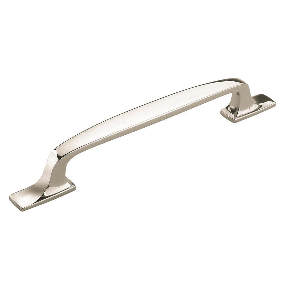 Highland Ridge 6-5/16 in. (160mm) Classic Polished Nickel Arch Cabinet Pull