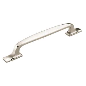 Highland Ridge 6-5/16 in (160 mm) Center-to-Center Polished Nickel Drawer Pull