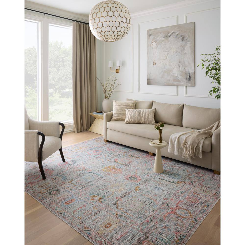 Elysium Multi Fiesta 2'-6" x 7'-6" Oriental Wool Runner Rug