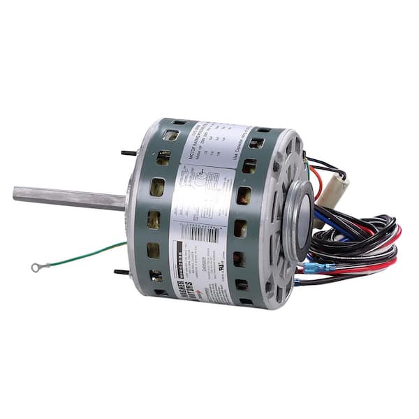 Direct Drive Furnace Blower Motor, 1HP, 1075/3 RPM, 12.1FLA, 115V