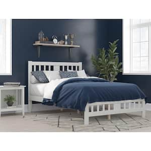 Tahoe Full Bed with Footboard in White