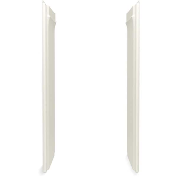 KOHLER Medley 34 in. W x 72.45 in. H Glue Up Vikrell Shower Wall Set in Biscuit