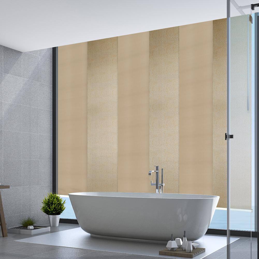 Beachy 70 in. - 130 in. W x 94 in. L Adjustable 6- Panel Satin Nickel Single Rail Panel Track with 23.5 in. Slates price history on PriceWatchPro