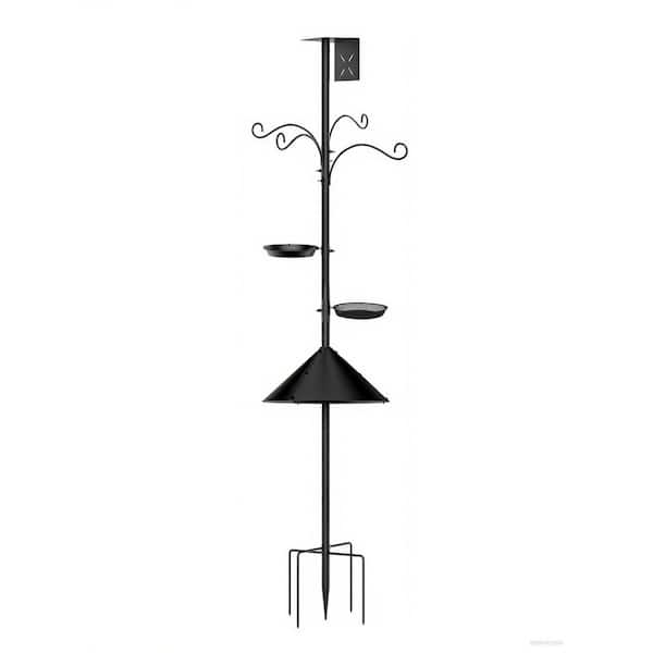 92 in. Heavy Duty Bird Feeder Pole for Outdoor Birds