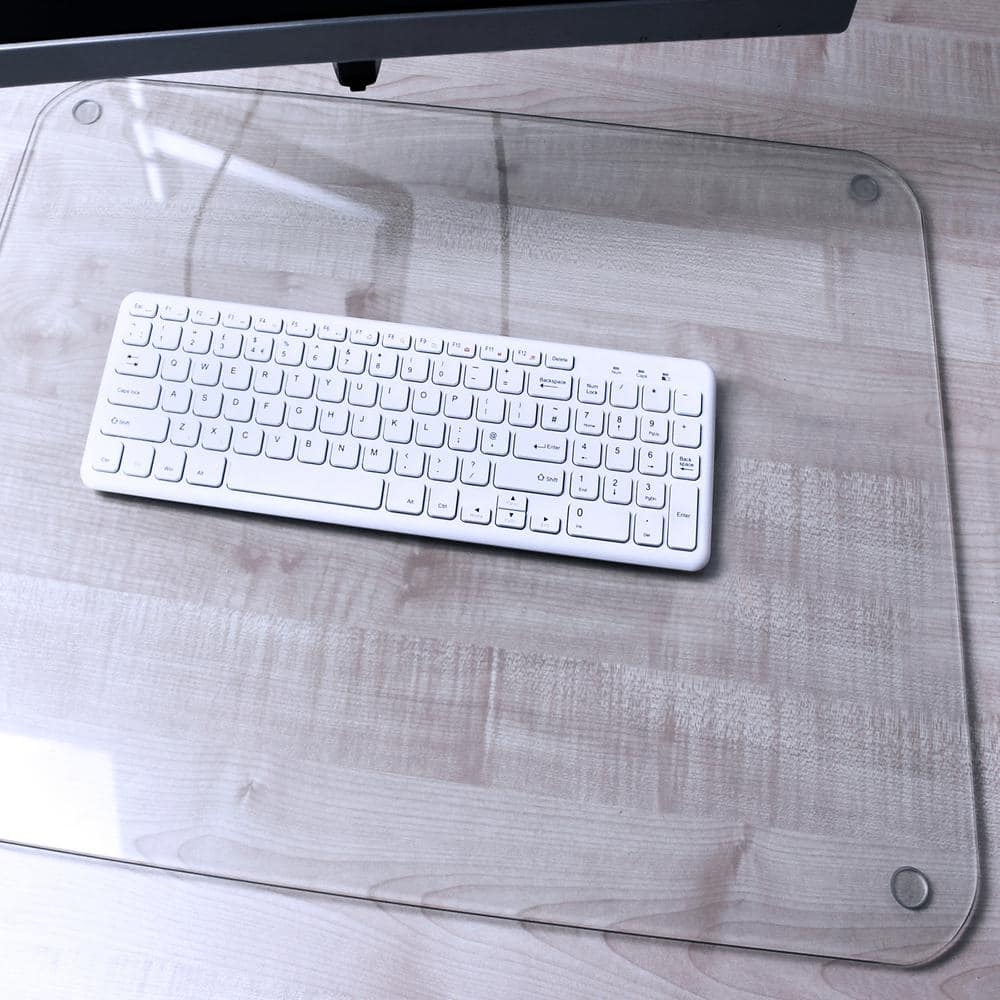 Glass desk protector sale