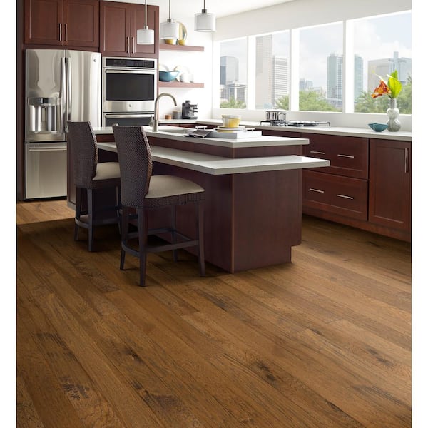 Western Hickory Espresso 5/8 in. T x 2 in. W x 78 in. L T-Molding