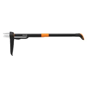 34 in. Aluminum Handle and Blade with 4 Claw Weeder