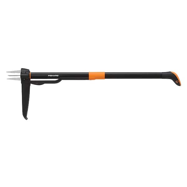 Fiskars 34 in. Aluminum Handle and Blade with 4 Claw Weeder
