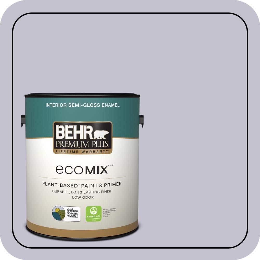 1 gal. #MQ5-40 Satire Semi-Gloss Enamel EcoMix Plant-Based Interior Paint & Primer price history on PriceWatchPro