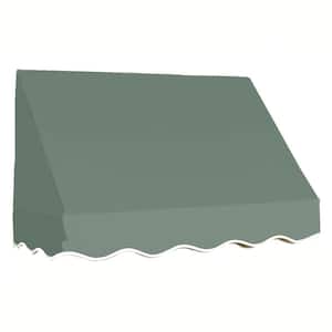 3 ft. San Francisco Window/Entry Fixed Awning (56 in. H x 48 in. D) in Olive