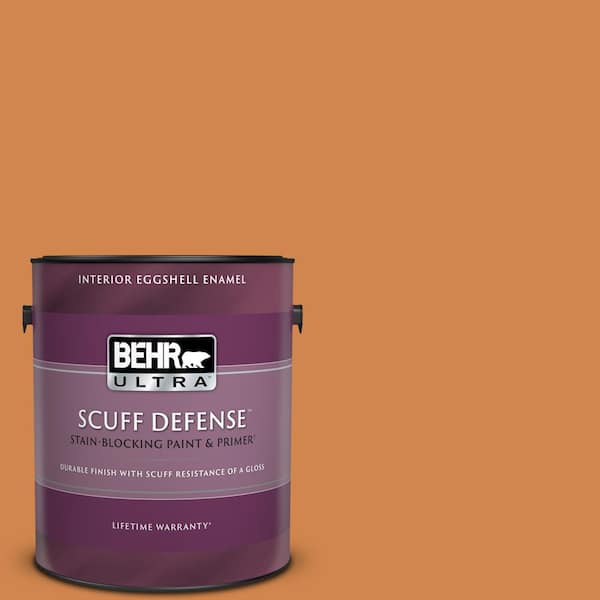 BEHR ULTRA 1 gal. #PPU3-03 Flaming Torch Extra Durable Eggshell Enamel Interior Paint & Primer