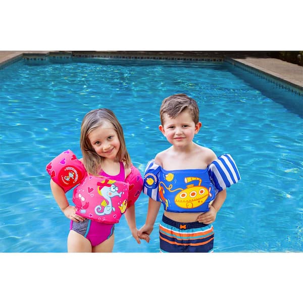 LIL Splashers Swimming Pool Trainer Floats in Blue