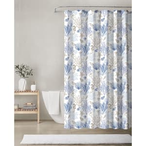 Zenna Home 70 in. x 72 in. Multi-Colored Dragonfly Garden Semi Sheer Fabric Shower  Curtain 7065501yMULTI - The Home Depot