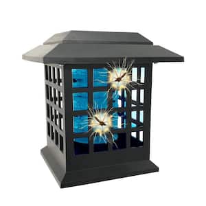 Solar Powered Cordless Dual Lighting Modes Bug Zapper (2-Stakes)