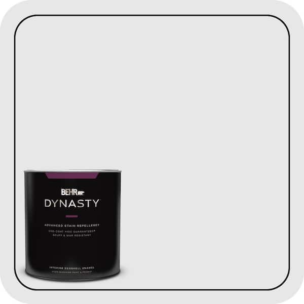BEHR DYNASTY 1 qt. #PR-W9 Nimbus Cloud Eggshell Enamel Interior Stain-Blocking Paint & Primer