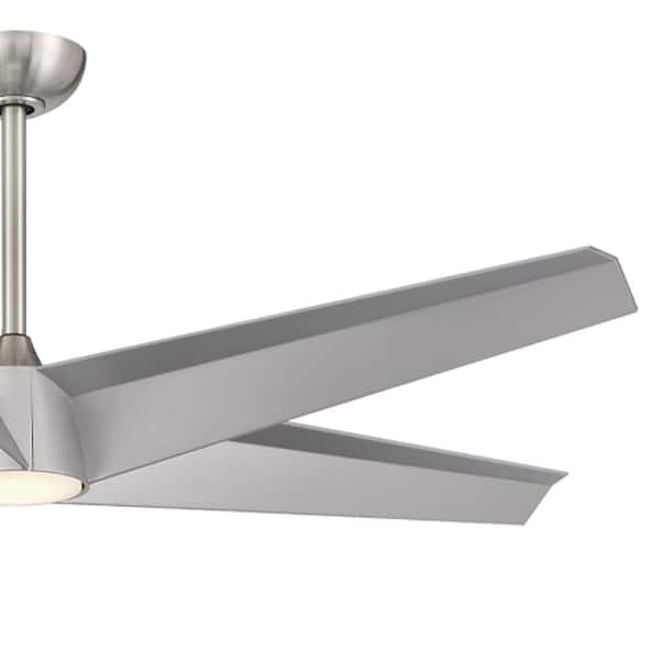 AIRE BY MINKA Urbain 56 in. Integrated LED Indoor Brushed Nickel