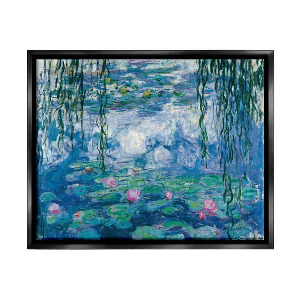 The Stupell Home Decor Collection Classic Water Lilies Painting Monet ...