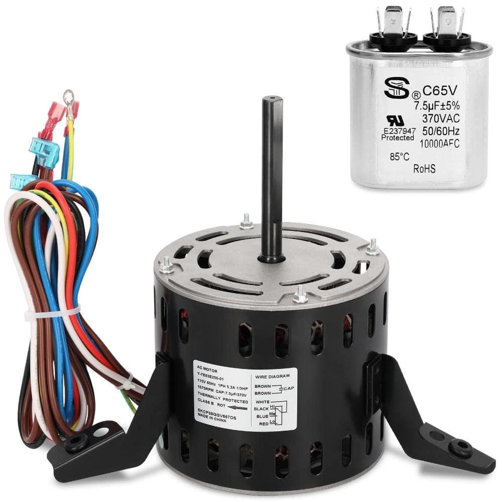 Single-Pack 5KCP39GGV567DS 1/3 HP 115V 1075 RPM CCWLE Shaft Furnace Inducer Motor Replacement Accessory price history on PriceWatchPro