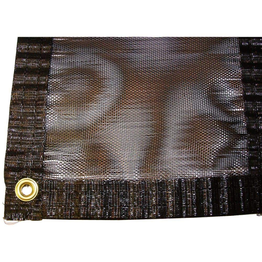 Vinyl Coated Mesh Fabric Sample - 55% Shade - Mesh Tarp Sample –