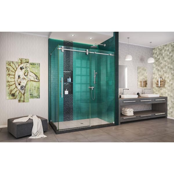DreamLine Enigma - XO 56 -3/8 - 60 -3/8 in. W x 76 in. H Fully