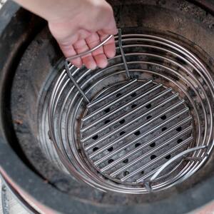 Stainless Steel Charcoal Basket Grill Accessory for Joe Jr.