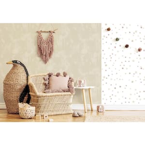 Blue Little Explorers 2 Mottled Effect Matte Finish Non-Pasted Non-Woven Wallpaper Roll