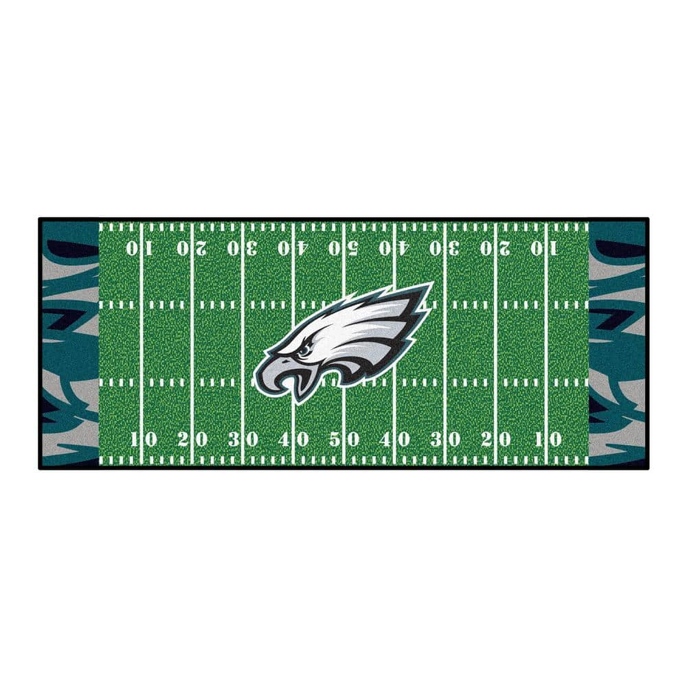 FANMATS NFL Philadelphia Eagles Heavy Duty Floor Mat, 2-Piece, 449382