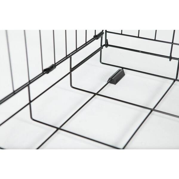 American Kennel Club 24 in. x 20 in. x 18 in. Small Black