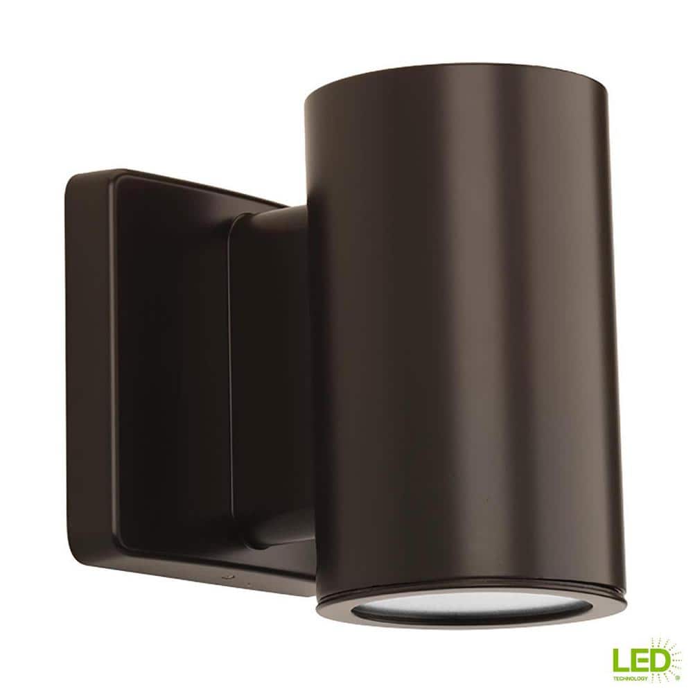 Antique Bronze 5.63" Dimmable LED Wall Lantern