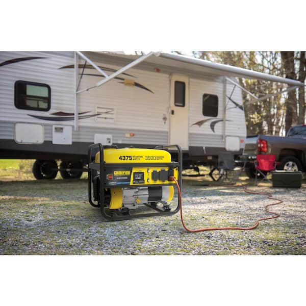 Champion Power Equipment 4375/3500-Watt Gasoline Portable Generator with CO  Shield, Recoil Start, and Cold Start Technology 201286 - The Home Depot