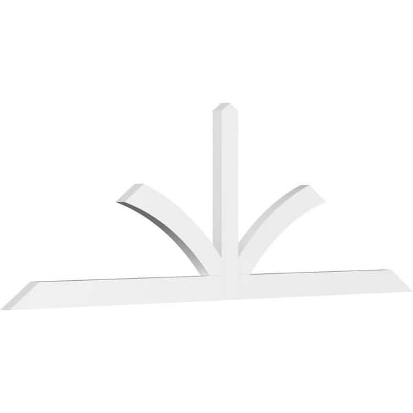 Ekena Millwork Richland 96 in. W x 32 in. H x 2 in. D Signature Polyurethane Bracket