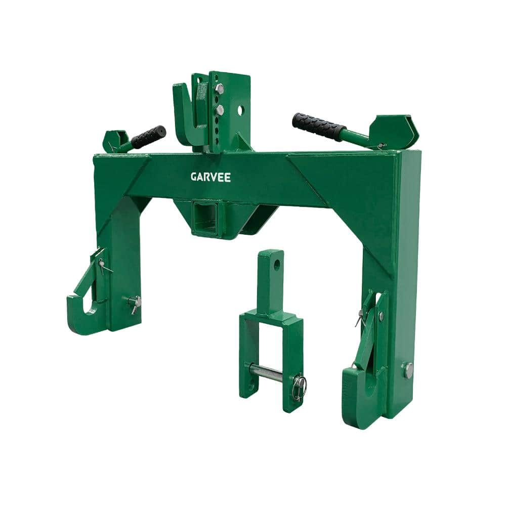 "3 Point Quick Hitch with Upgrade Versatile Adapter for Category 1 Tractors, 3000Lbs Capacity with 2"" Receiver" price history on PriceWatchPro