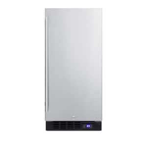 2.45 cu. ft. Upright Commercial Freezer in Stainless Steel