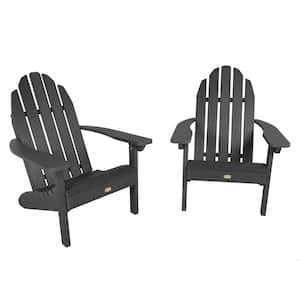 Essential Abyss Plastic Adirondack Chair (2-Pack)