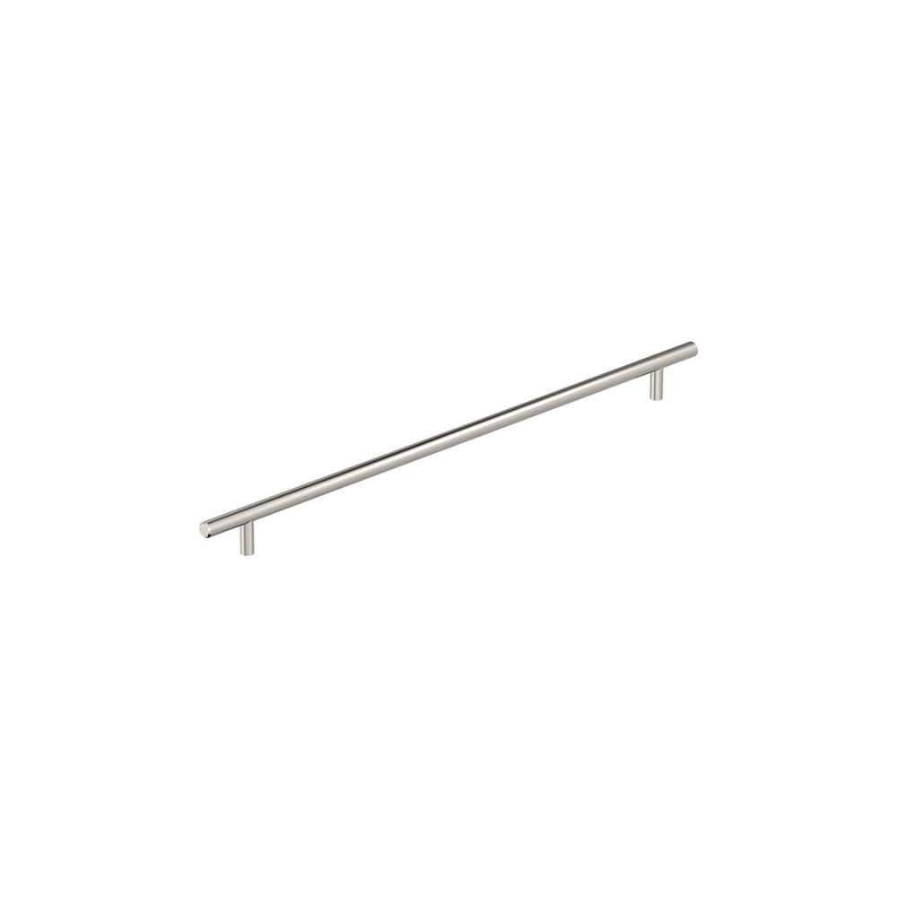 Bar Pulls 16-3/8 in. (416mm) Modern Polished Nickel Bar Cabinet Pull price history on PriceWatchPro