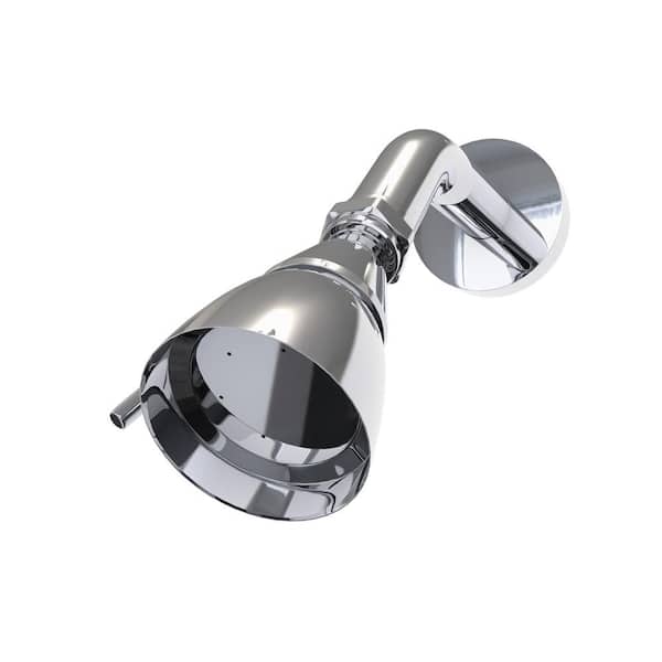 DreamLine Coral with double handle 1-Spray Pattern 1-Spray Shower Faucet 2.5 GPM with no additional features in. Chrome