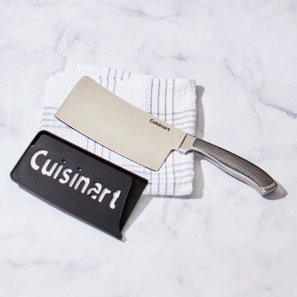 Cuisinart Graphix 7 in. Stainless Steel Full Tang Cleaver Knife C77SSCLV -  The Home Depot
