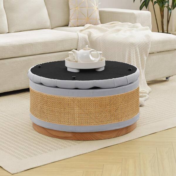 定価7.4万 MOUNTAIN RESEARCH RATTAN OTTOMAN MOUNTAIN RESEARCH, Rattan Ottoman | Purveyors