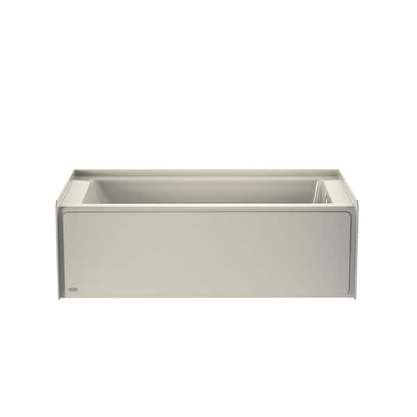 JACUZZI Projecta 60 in. x 32 in. Whirlpool Bathtub with Right Drain in Oyster with Heater