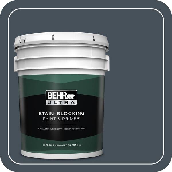 BEHR ULTRA #PPF-48 Evening Storm Semi-Gloss Enamel Exterior