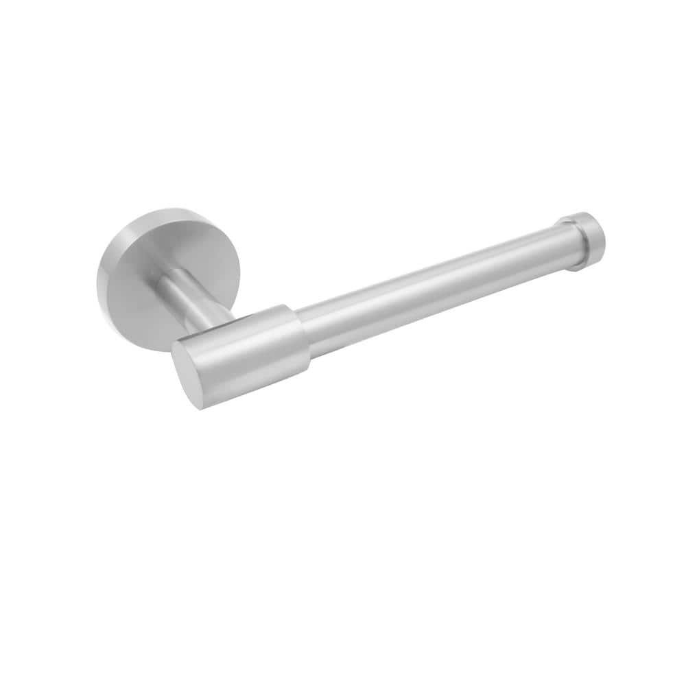 Satin Nickel Modern Single Post Toilet Paper Holder