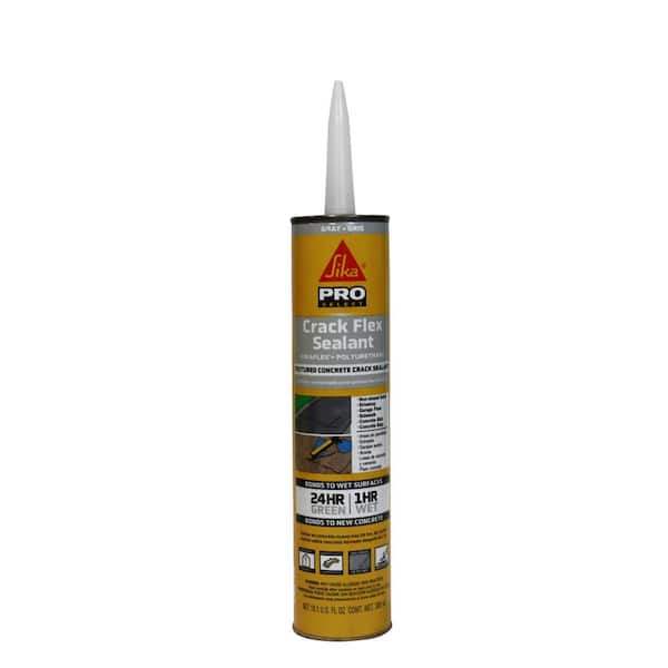 Sika 10.1 fl. oz. Sikaflex Crack Flex Textured Self-Leveling Crack Repair Polyurethane Sealant in Gray