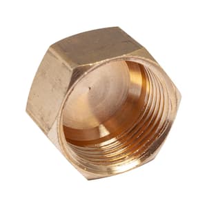 5/8 in. Brass Compression Cap Fitting (60-Pack)