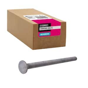 5/16 in.-18 x 5 in. Galvanized Carriage Bolt (25-Pack)
