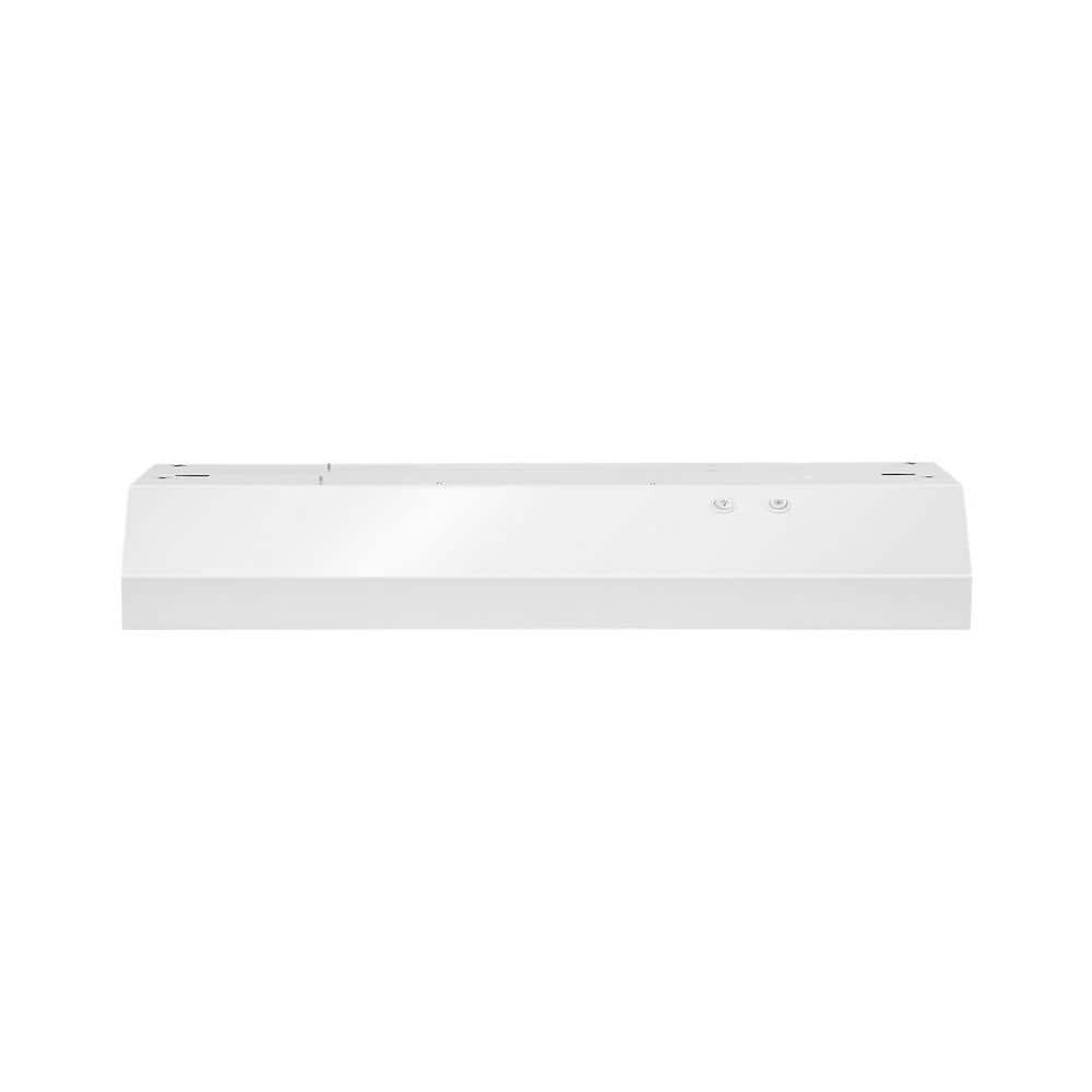Whirlpool 30 in. Under Cabinet Range Hood with LED Light in White