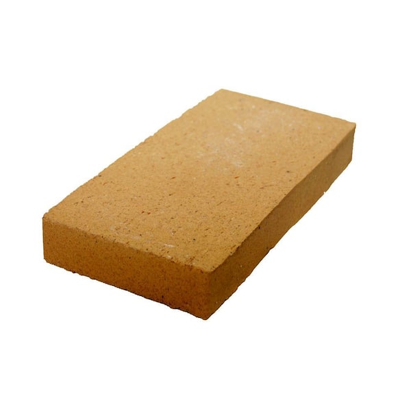 Unbranded 4-1/2 in. x 1-1/4 in. x 9 in. Fire Clay Brick Split
