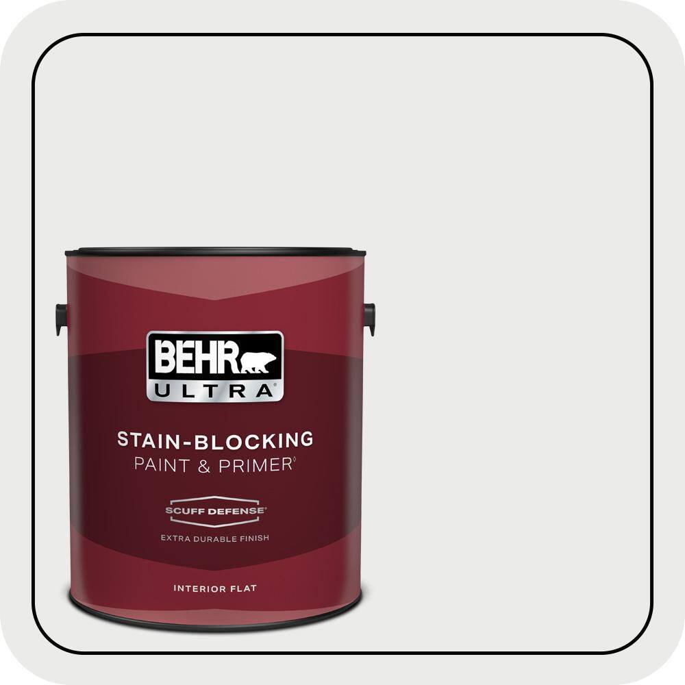 1 gal. #PWN-36 Celestial Glow Extra Durable Flat Interior Paint & Primer price history on PriceWatchPro