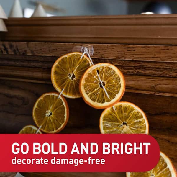 Clear Decorating Clips Value Pack (40 Hooks, 48 Strips)