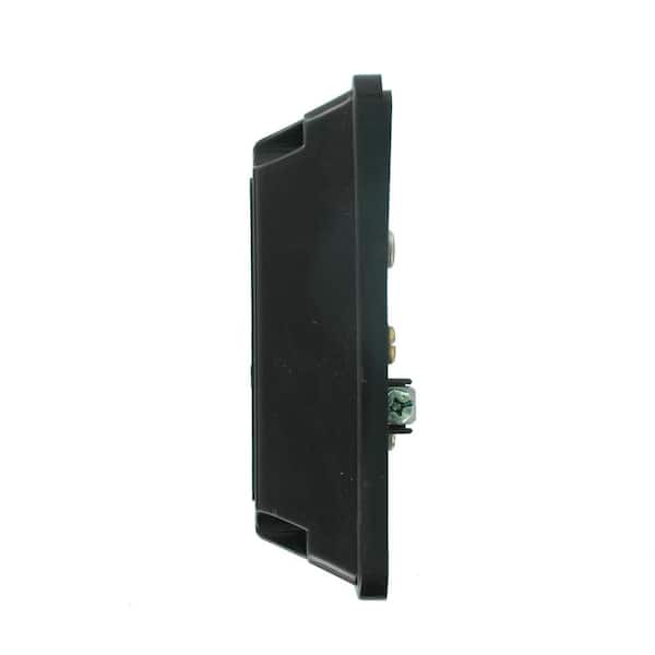 Leviton G5262-WTE 15A-125V Extra-Heavy Duty Industrial Grade Weather Tamper Resistant Duplex Self Test Gfci Receptacle Black 15 Amp - View #8