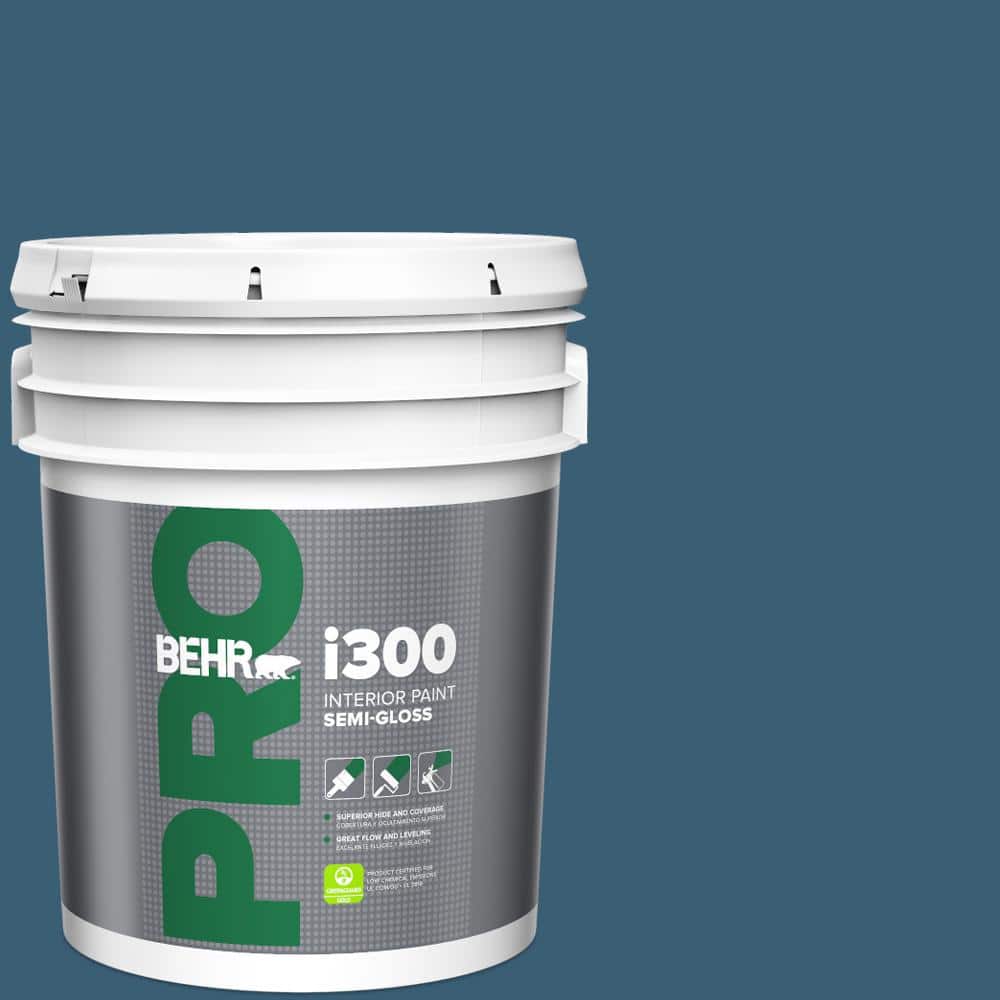 5 gal. #S490-7 Superior Blue Semi-Gloss Interior Paint price history on PriceWatchPro
